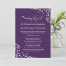 Suche nach purple wedding einladungen Braut