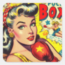 Suche nach boxing aufkleber Retro