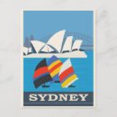 Suche nach sydney hafen postkarten Vintag