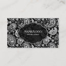 Suche nach paisley muster visitenkarten Abstrakt