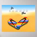 Suche nach flip flops poster Tropisch