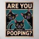 Suche nach lustige schwarze katze poster Süß