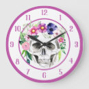 Suche nach day of the dead wanduhren Skull