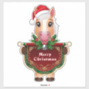 Suche nach weihnachtspferd aufkleber Feiertag