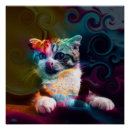 Suche nach katzenkunst poster Tierliebhaber