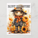 Suche nach scarecrow postkarten Happy halloween