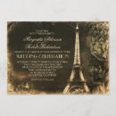 Suche nach vintager eiffel turm einladungen Eiffelturmhochzeit