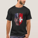 Suche nach schweizer amerikanisch tshirts Wurzeln