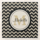 Suche nach schwarzes zickzack untersetzer Monogramm