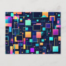 Suche nach geometrische linien postkarten Bunt