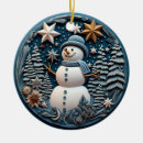 Suche nach snowman ornamente Schneemann