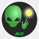Suche nach grünes alien aufkleber Gewohnheit