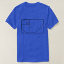 Suche nach fibonacci zahlen tshirts Goldene spirale