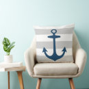 Suche nach blaue streifen kissen Anker