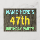 Suche nach 47 geburtstag einladungen Für alle