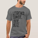 Suche nach legende seit 1977 tshirts Retro