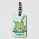 Suche nach frosch gepäckanhänger Teich