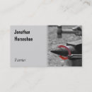 Suche nach amboss visitenkarten Hufschmied