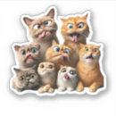 Suche nach katzenkunst aufkleber Süß