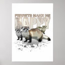 Suche nach frettchen poster Für alle