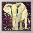 Suche nach vintager elefant poster Weiß