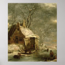 Suche nach winterszene poster Schnee