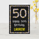 Suche nach 50th birthday karten Jede person