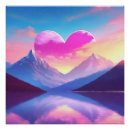 Suche nach herz himmel poster Sonnenuntergang