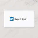 Suche nach linkedin visitenkarten Sozial