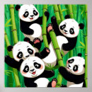 Suche nach panda cartoon poster Bamboo