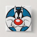 Suche nach und symbol buttons Cartoon