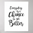 Suche nach chancen poster Wandkunst
