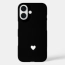 Suche nach schwarz weißes herz iphone hüllen Modern