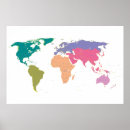 Suche nach kontinente poster Welt