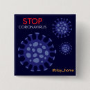Suche nach bakterien buttons Coronavirus