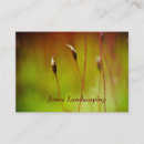 Suche nach moos visitenkarten Blume