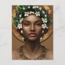 Suche nach afrikanische königin postkarten Schöne frau