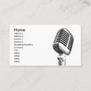 Suche nach karaoke visitenkarten Mikrofon