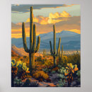 Suche nach arizona kaktus poster Vintage