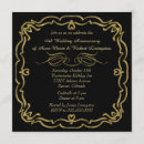 Suche nach goldener rand einladungen Jubiläum