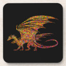 Suche nach goldener drache untersetzer Mythische kreatur