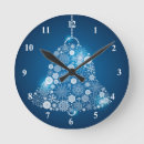 Suche nach weihnachtszeit wanduhren Schneeflocken