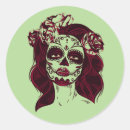 Suche nach dia de muertos aufkleber Mädchen