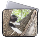 Suche nach niedliche katzen laptop schutzhüllen Schwarzweißkatze