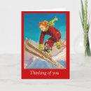 Suche nach vintages plakat karten Ski