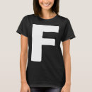 Suche nach buchstabe f tshirts Brief
