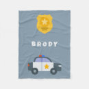 Suche nach polizei decken Junge