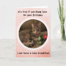 Suche nach verspätet geburtstag karten Lustige katze