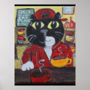 Suche nach barista poster Katze