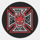 Suche nach malteserkreuz aufkleber Schädel